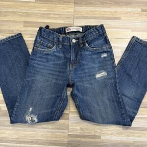 Levi’s 502 Kids 10 Reg 25x25 Distressed Jeans - JL381